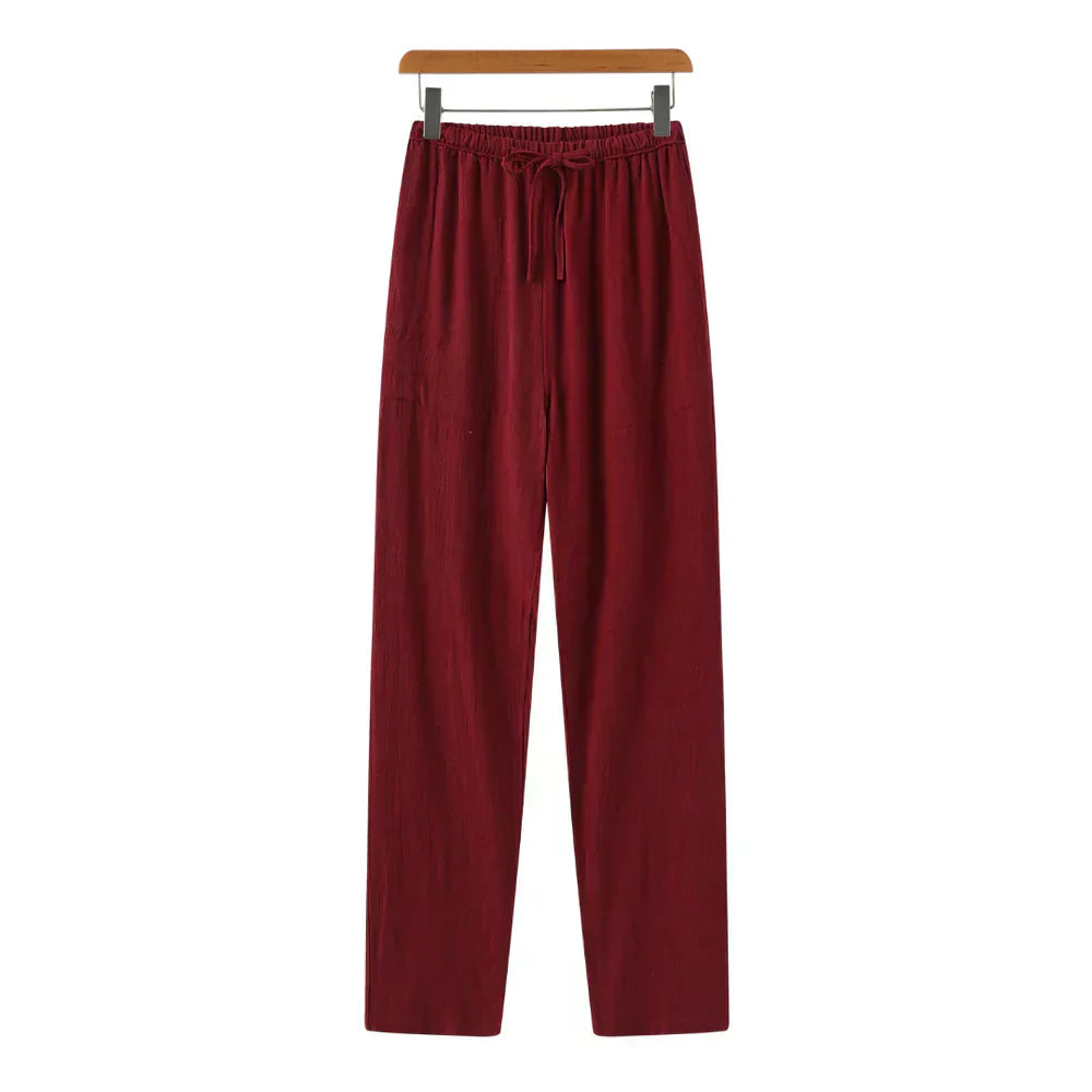 Lenoir™ | Pantalon slim en lin