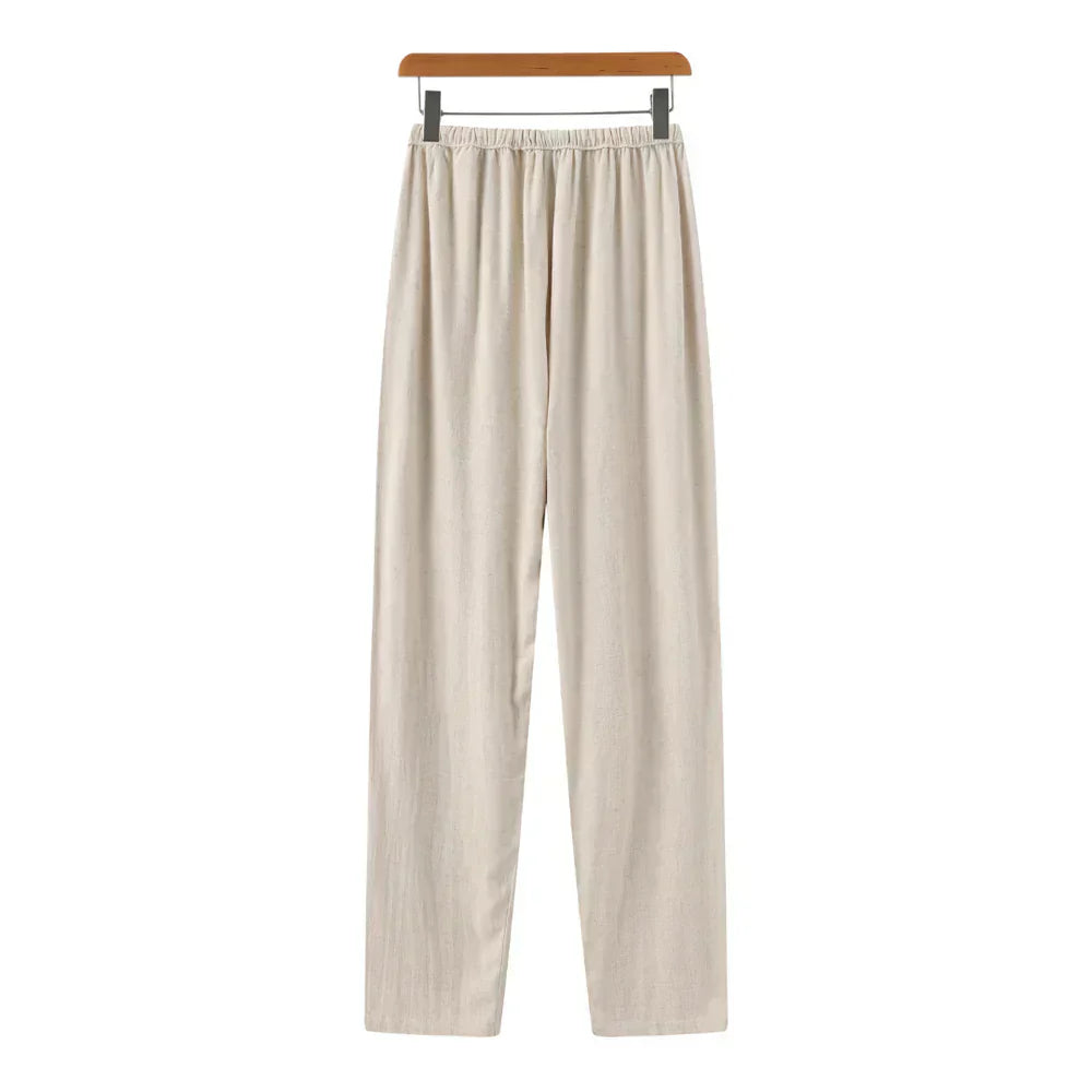 Lenoir™ | Pantalon slim en lin