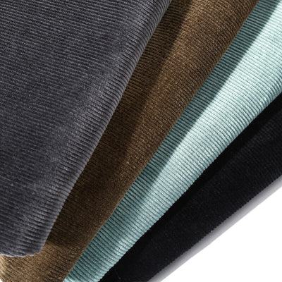 Lenoir™ | Velours côtelé à taille mi-haute