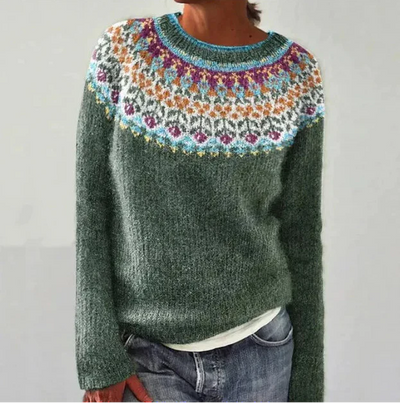 Elsa | Pull d'Hiver Rétro