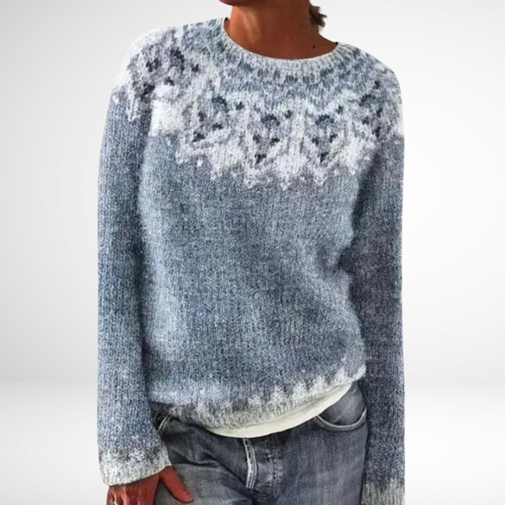 Flocon | Pull d'automne retro