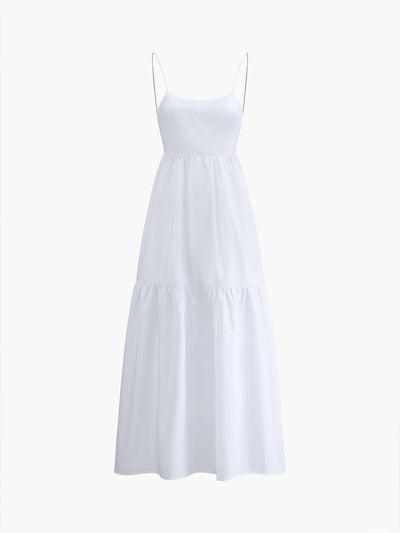 Cléa | Robe longue fluide dos nu
