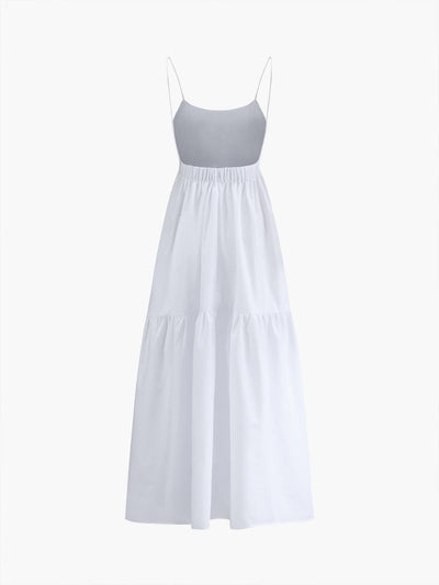 Cléa | Robe longue fluide dos nu