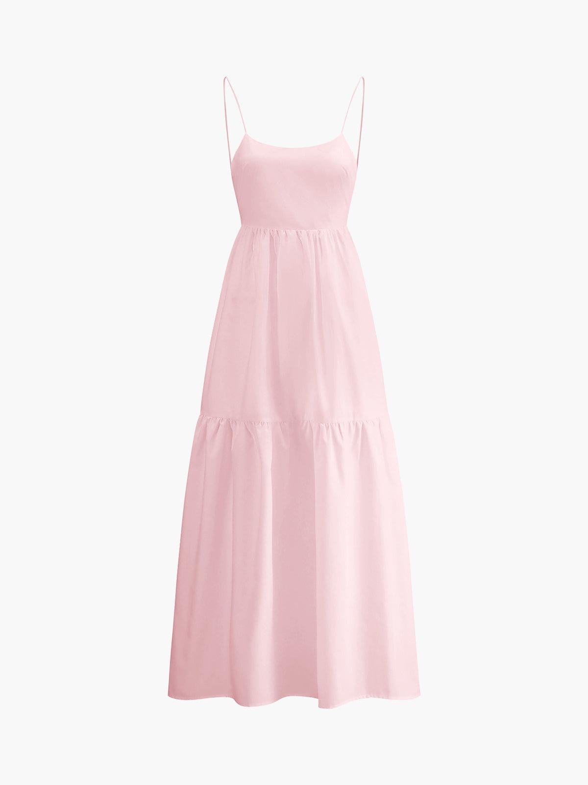 Cléa | Robe longue fluide dos nu