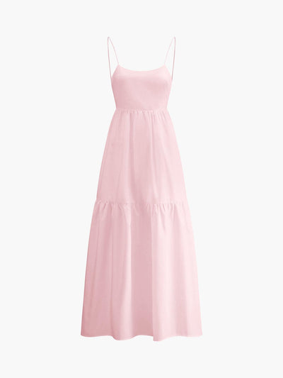 Cléa | Robe longue fluide dos nu