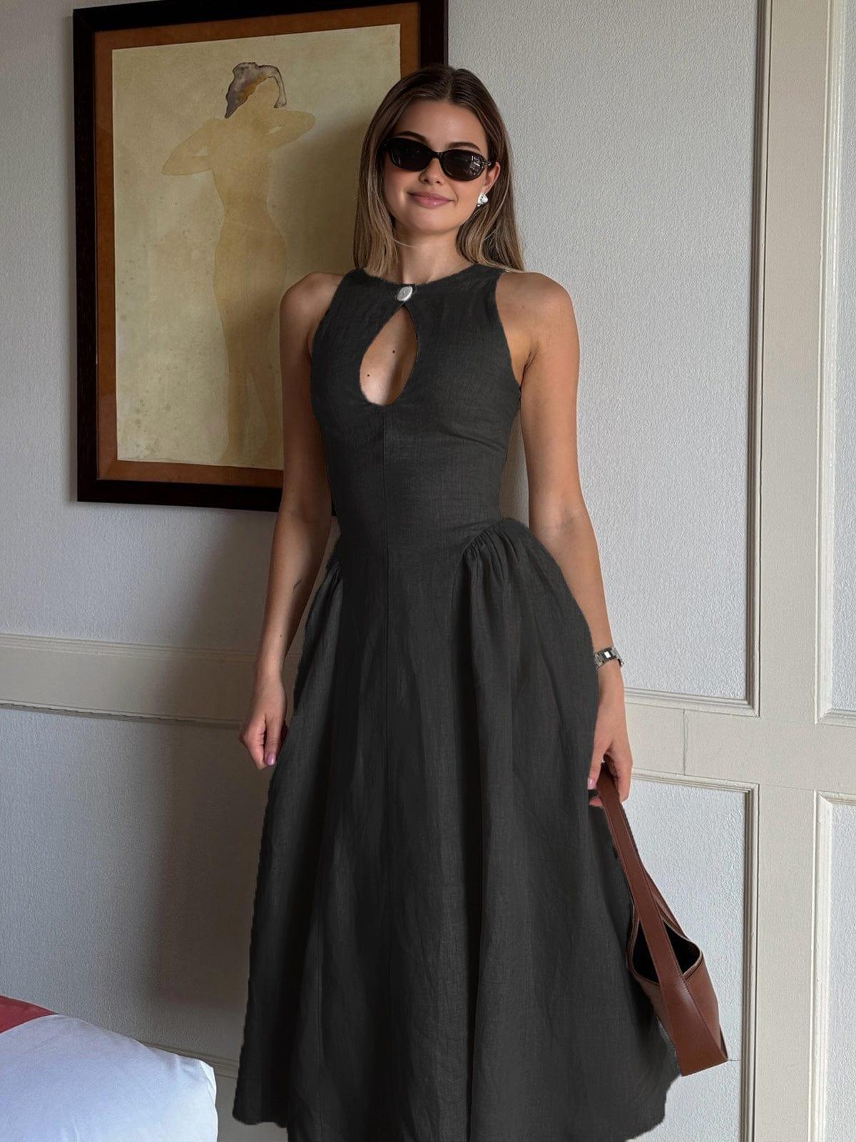 Grazina | Robe longue avec trou de serrure