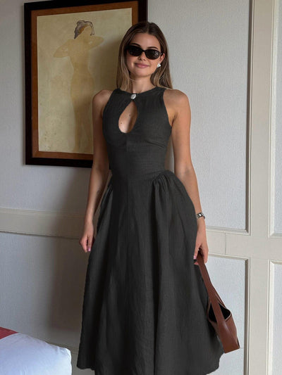 Grazina | Robe longue avec trou de serrure