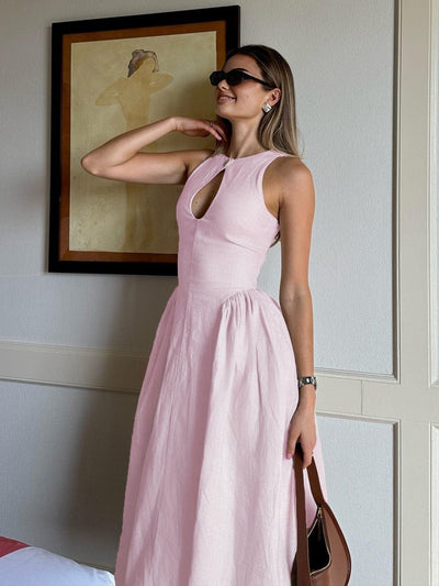 Grazina | Robe longue avec trou de serrure