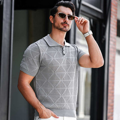 Lenoir™ | Polo tricoté