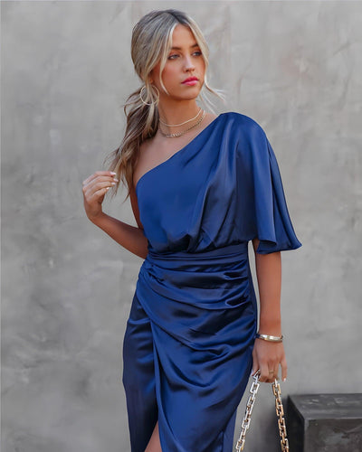 Laure | Robe de soirée élégante en soie