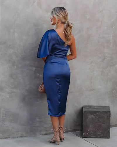 Laure | Robe de soirée élégante en soie