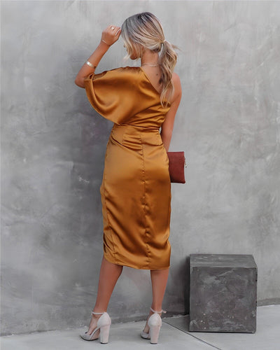 Laure | Robe de soirée élégante en soie