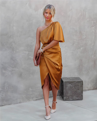 Laure | Robe de soirée élégante en soie
