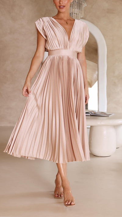 Althéa | Robe plissée élégante