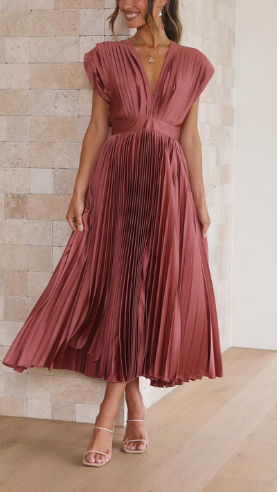 Althéa | Robe plissée élégante