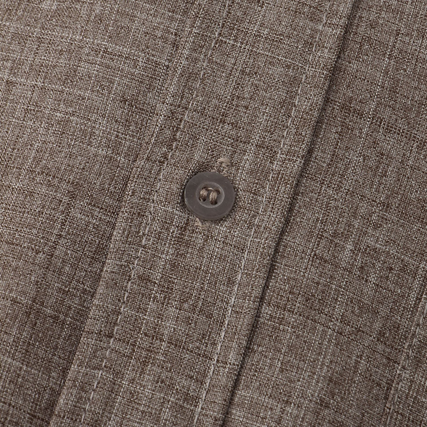 Lenoir™ | Chemise en coton unie avec boutons