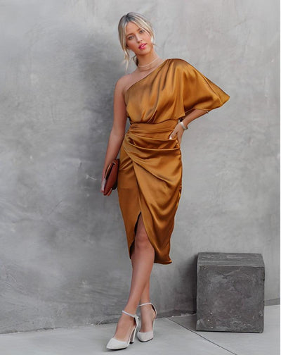 Laure | Robe de soirée élégante en soie