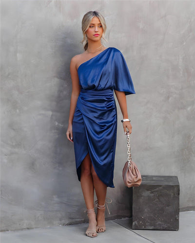 Laure | Robe de soirée élégante en soie